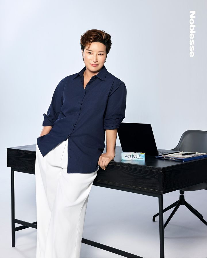 박세리 X 아큐브 노블레스 화보 | 인스티즈
