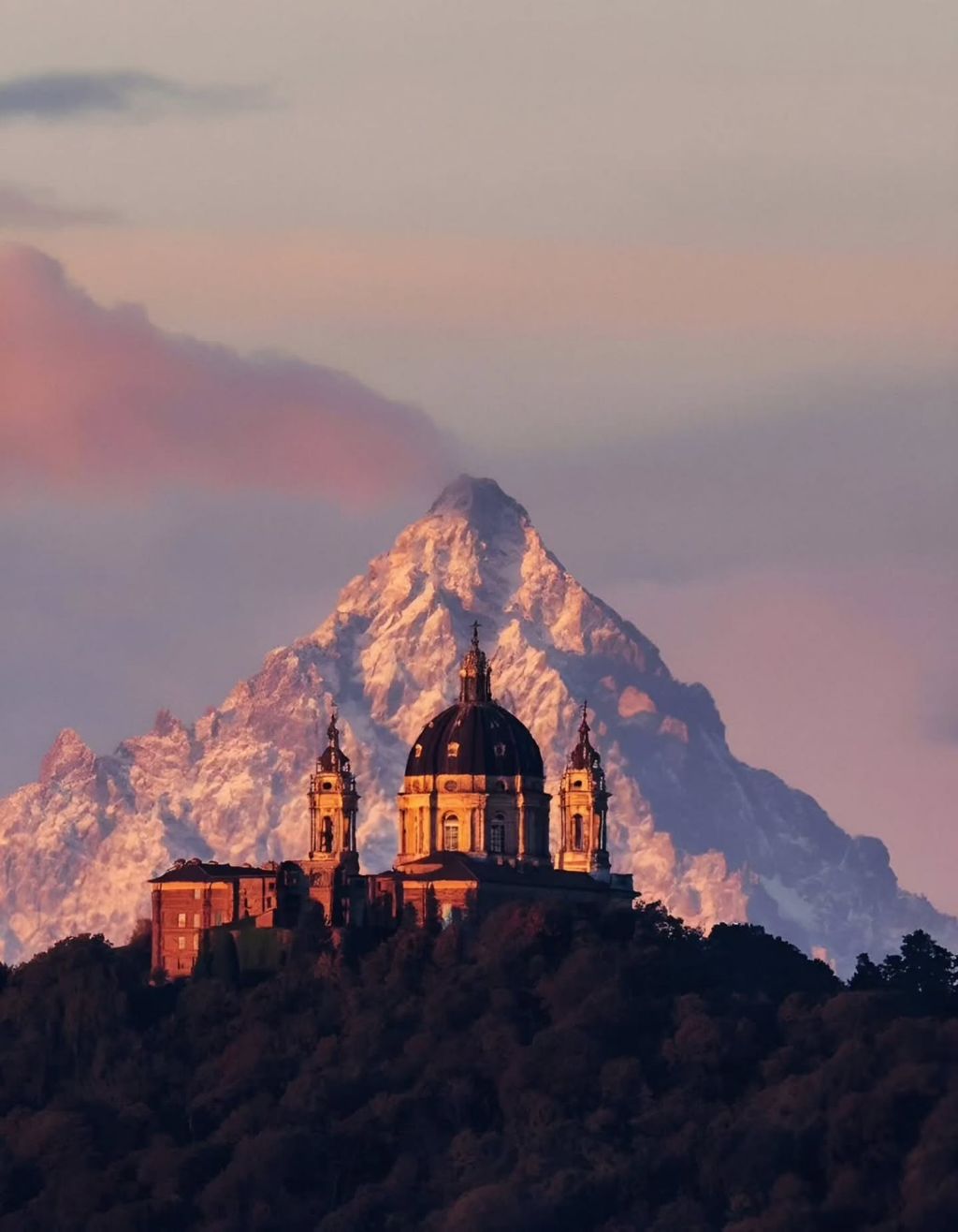 이탈리아 알프스 산 속 성당 | 인스티즈
