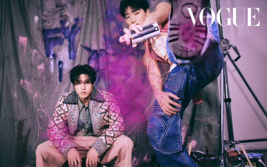 에이티즈 산, 우영 보그 6월 화보.jpg | 인스티즈