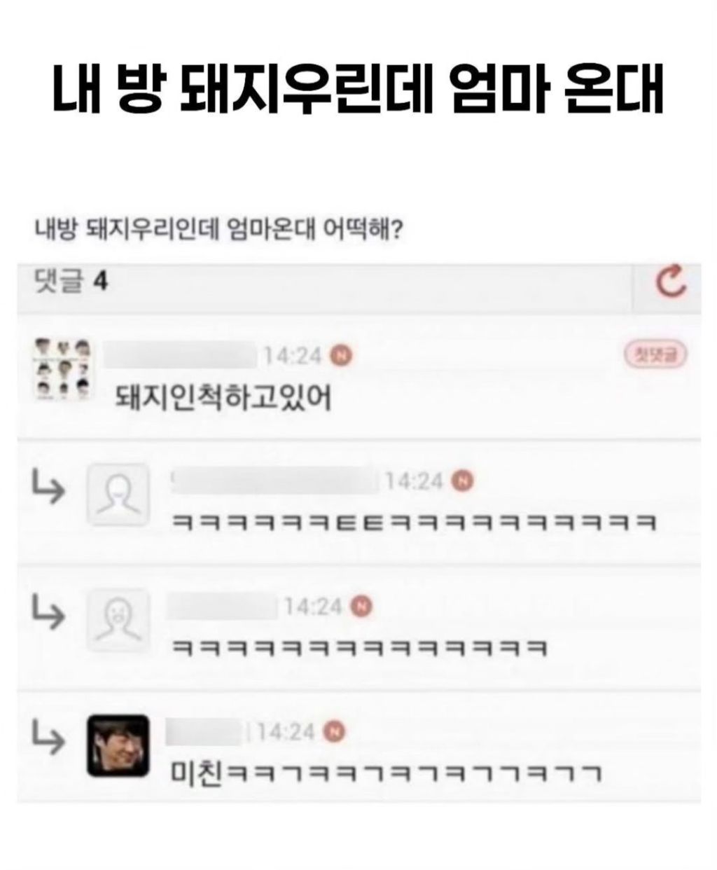 내방 돼지우리인데 엄마 온대 | 인스티즈