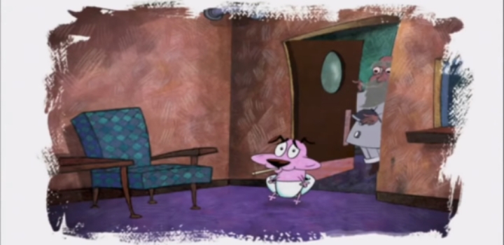 커리지와 뮤리엘의 첫만남 에피소드 겁쟁이 강아지 커리지 우울한 기억의 초상 - 1 약간 잔인 | 인스티즈