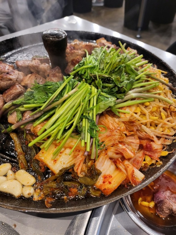 미나리 김치 삼겹살.jpg | 인스티즈