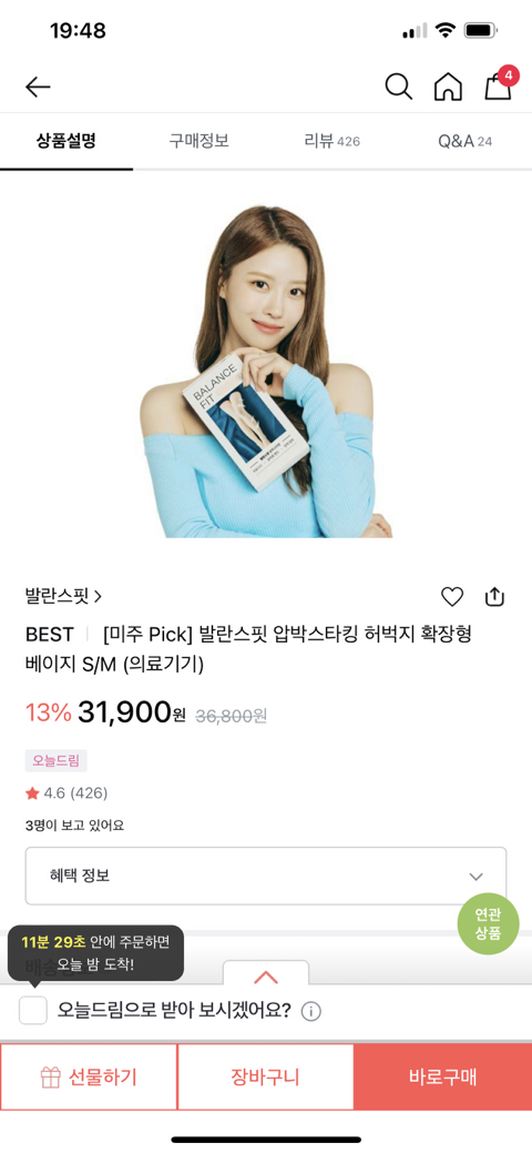 발란스핏 이미지