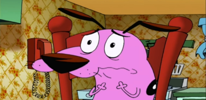 커리지와 뮤리엘의 첫만남 에피소드 겁쟁이 강아지 커리지 우울한 기억의 초상 - 1 약간 잔인 | 인스티즈