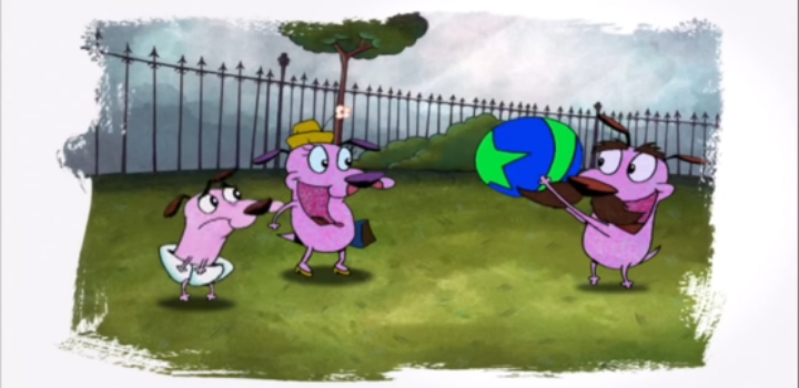 커리지와 뮤리엘의 첫만남 에피소드 겁쟁이 강아지 커리지 우울한 기억의 초상 - 1 약간 잔인 | 인스티즈