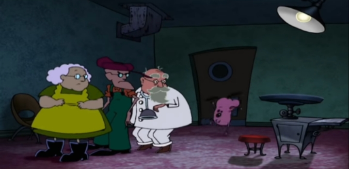 커리지와 뮤리엘의 첫만남 에피소드 겁쟁이 강아지 커리지 우울한 기억의 초상 - 2 약간 잔인 | 인스티즈