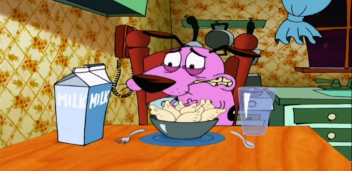 커리지와 뮤리엘의 첫만남 에피소드 겁쟁이 강아지 커리지 우울한 기억의 초상 - 1 약간 잔인 | 인스티즈