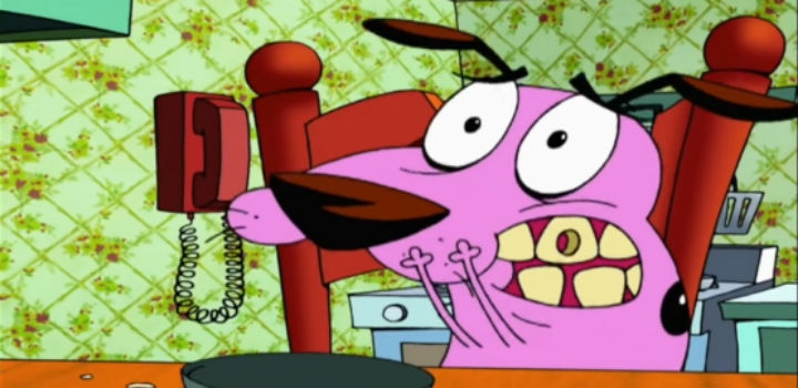 커리지와 뮤리엘의 첫만남 에피소드 겁쟁이 강아지 커리지 우울한 기억의 초상 - 2 약간 잔인 | 인스티즈