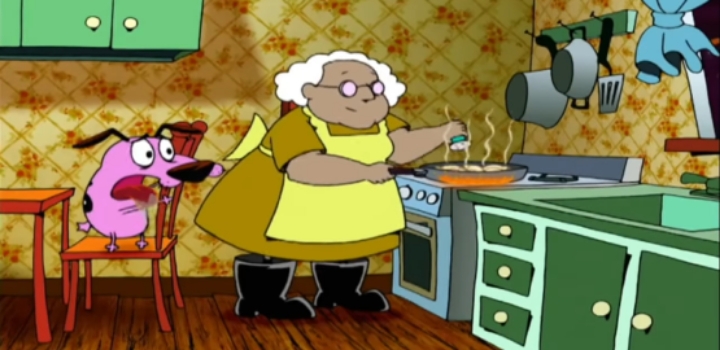 커리지와 뮤리엘의 첫만남 에피소드 겁쟁이 강아지 커리지 우울한 기억의 초상 - 1 약간 잔인 | 인스티즈