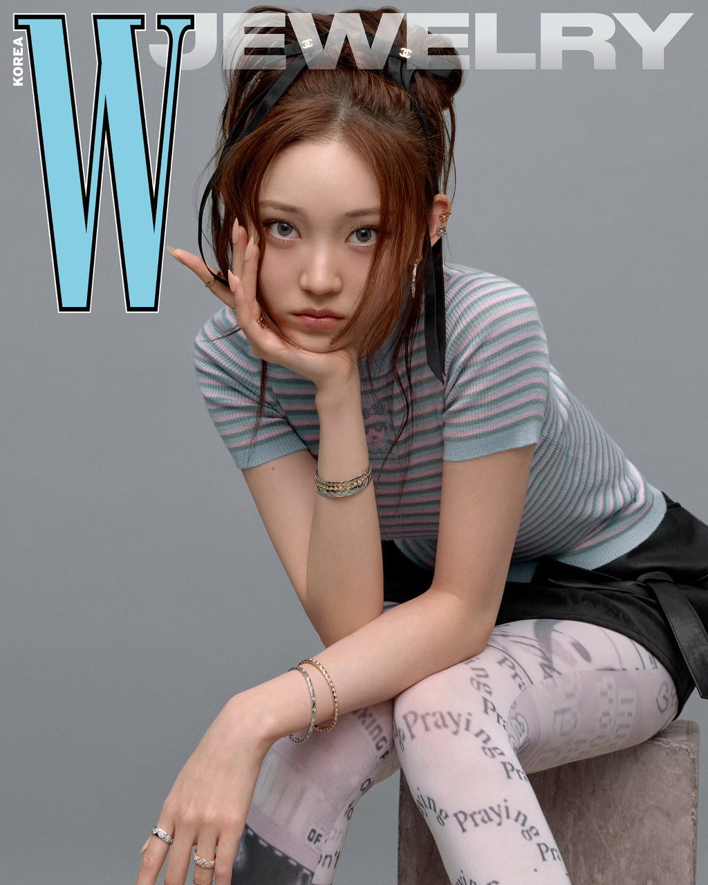 올데이 프로젝트 샤넬 파인주얼리 더블유 코리아 화보 | 인스티즈