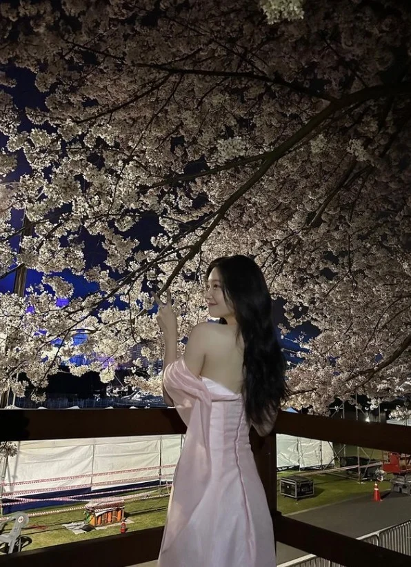 봄마다 꺼내보는 인간 벚꽃 정채연 | 인스티즈