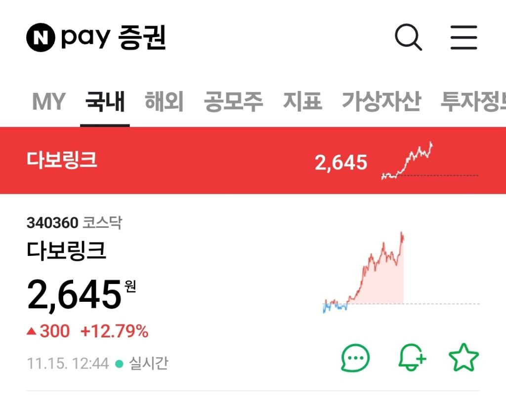 민희진 온다고 주가상승중(?)인 다보링크 종토방 | 인스티즈