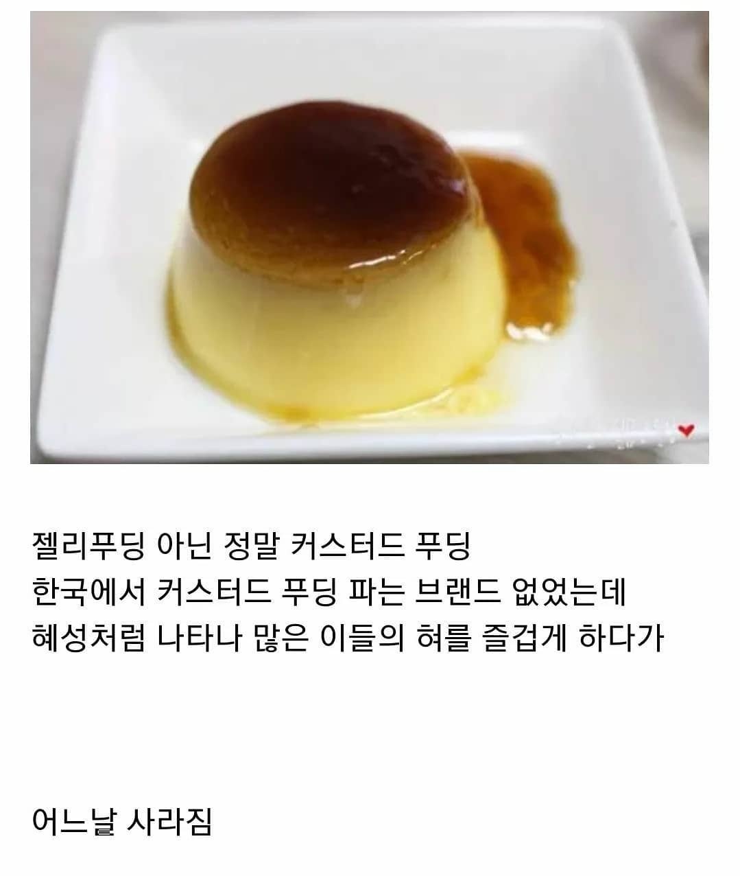 이젠 단종된 아는 사람들만 알던 개맛 푸딩 | 인스티즈