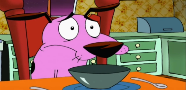 커리지와 뮤리엘의 첫만남 에피소드 겁쟁이 강아지 커리지 우울한 기억의 초상 - 2 약간 잔인 | 인스티즈