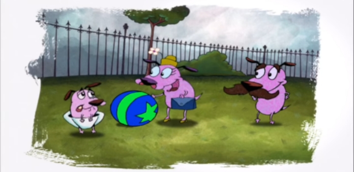 커리지와 뮤리엘의 첫만남 에피소드 겁쟁이 강아지 커리지 우울한 기억의 초상 - 1 약간 잔인 | 인스티즈