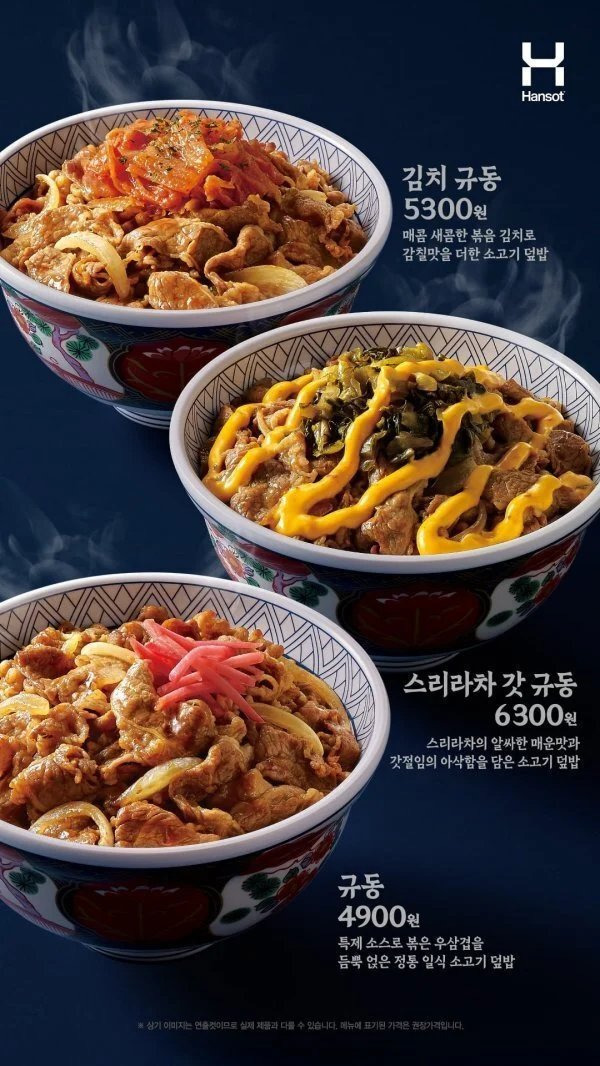 한솥에서 가성비 규동 출시함 | 인스티즈