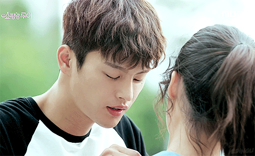 내가 강아지를 한 명 주웠는데 gif | 인스티즈