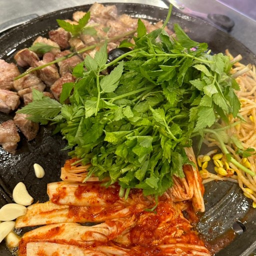미나리 김치 삼겹살.jpg | 인스티즈