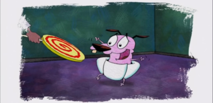 커리지와 뮤리엘의 첫만남 에피소드 겁쟁이 강아지 커리지 우울한 기억의 초상 - 1 약간 잔인 | 인스티즈