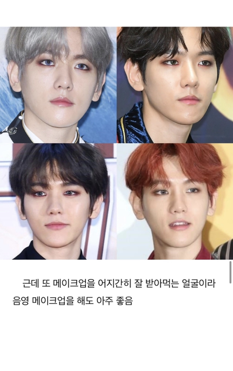 엑소 백현 퍼스널 컬러 분석 | 인스티즈