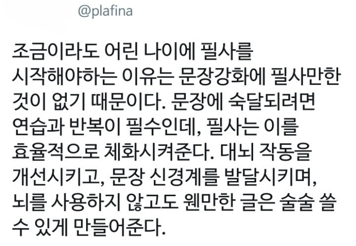 어휘력 향상에는 필사가 가장 빠르다 | 인스티즈