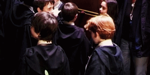 마음이 몽글몽글해지는 해리포터 비하인드 짤들1.gif - 악플달면 쩌리쩌려버려 - ＊여성시대＊ 차분한 20대들의 알흠다운 공간, image size:480x240