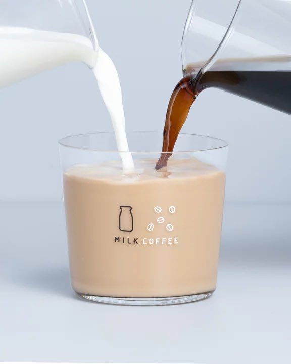 우유 / 커피 / 커피 우유를 따를 때마다 글자가 달라지는 컵 | 인스티즈