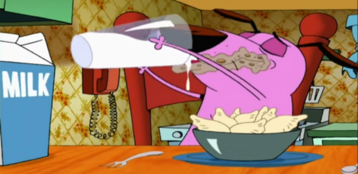 커리지와 뮤리엘의 첫만남 에피소드 겁쟁이 강아지 커리지 우울한 기억의 초상 - 1 약간 잔인 | 인스티즈