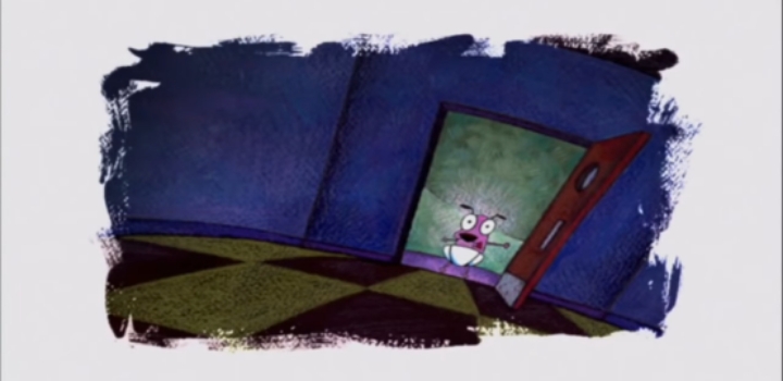 커리지와 뮤리엘의 첫만남 에피소드 겁쟁이 강아지 커리지 우울한 기억의 초상 - 1 약간 잔인 | 인스티즈