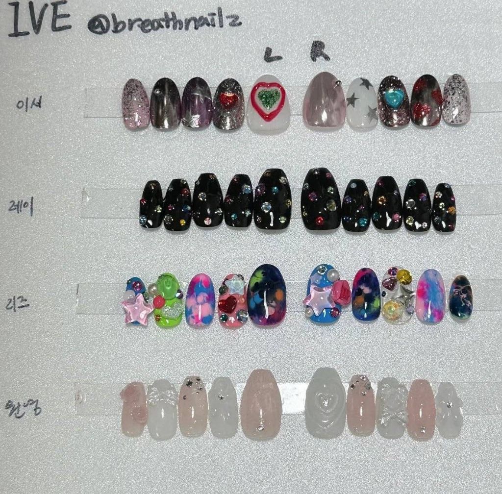 최근 4세대 여돌들이 받은 네일아트... | 인스티즈