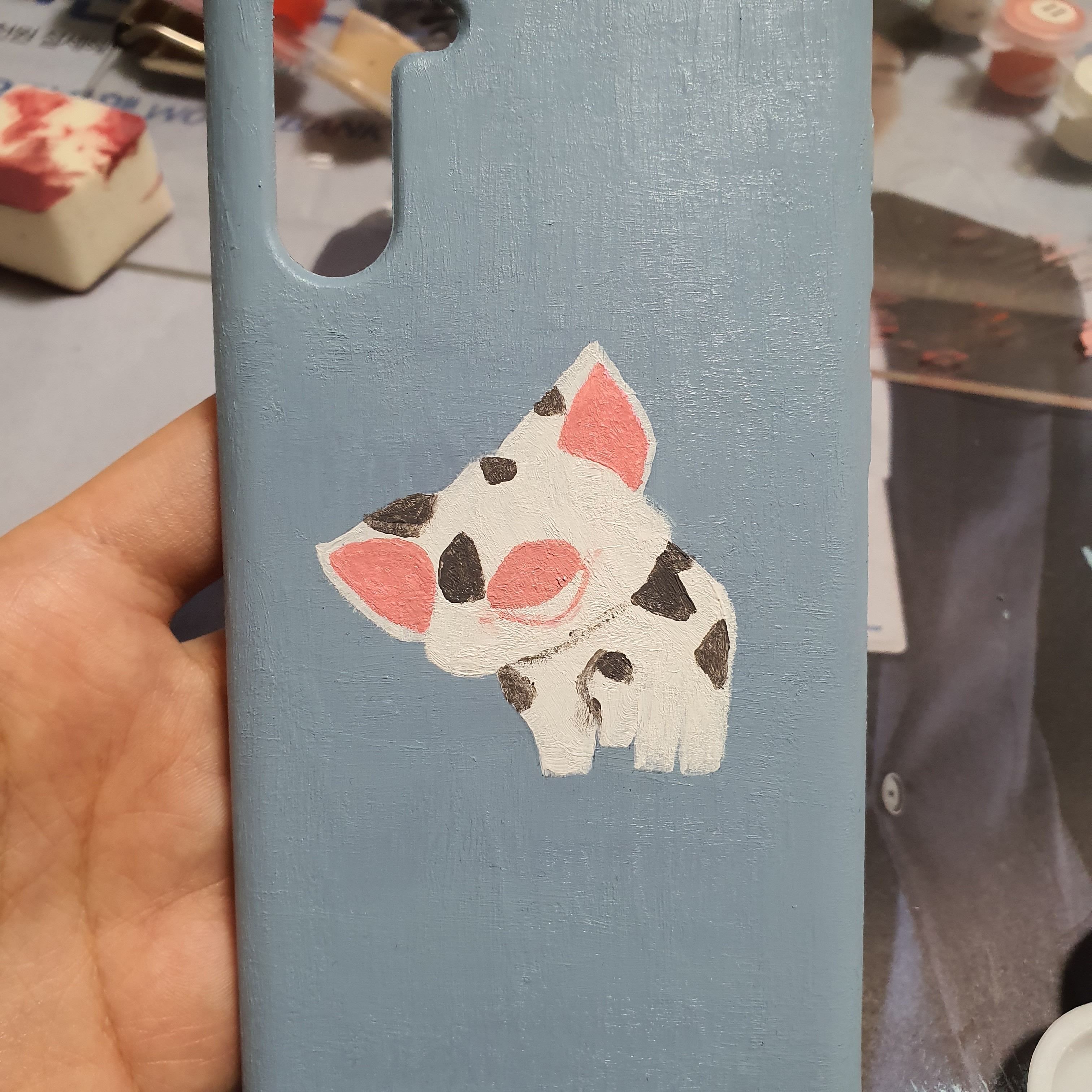 피포페인팅 남은 물감 아깝다. 폰케이스 만들자 | 인스티즈