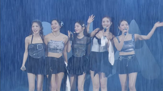 오늘 a-nation 레드벨벳 공연에서 쏟아진 비 수준 | 인스티즈