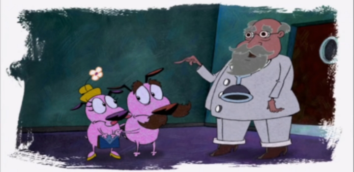 커리지와 뮤리엘의 첫만남 에피소드 겁쟁이 강아지 커리지 우울한 기억의 초상 - 1 약간 잔인 | 인스티즈