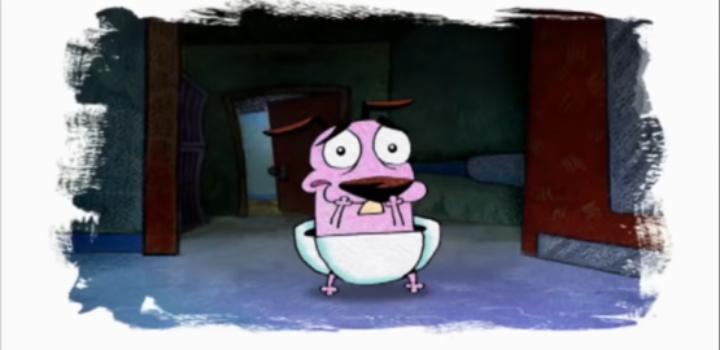 커리지와 뮤리엘의 첫만남 에피소드 겁쟁이 강아지 커리지 우울한 기억의 초상 - 2 약간 잔인 | 인스티즈