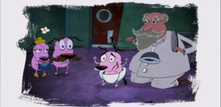 커리지와 뮤리엘의 첫만남 에피소드 겁쟁이 강아지 커리지 우울한 기억의 초상 - 1 약간 잔인 | 인스티즈