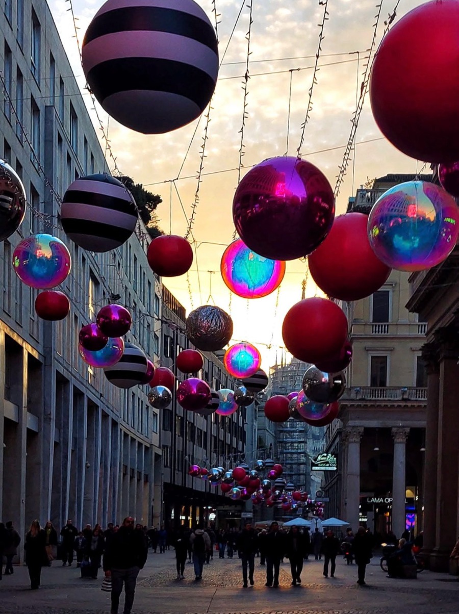 이탈리아 경제 수도 밀라노의 2024년 크리스마스 장식 | 인스티즈