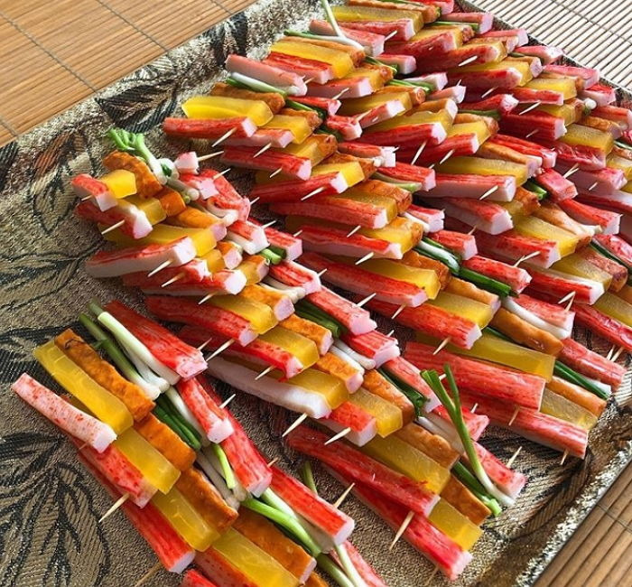 명절 산적꼬치에 들어가는 단무지..."꿀맛이다VS극혐이다" | 인스티즈