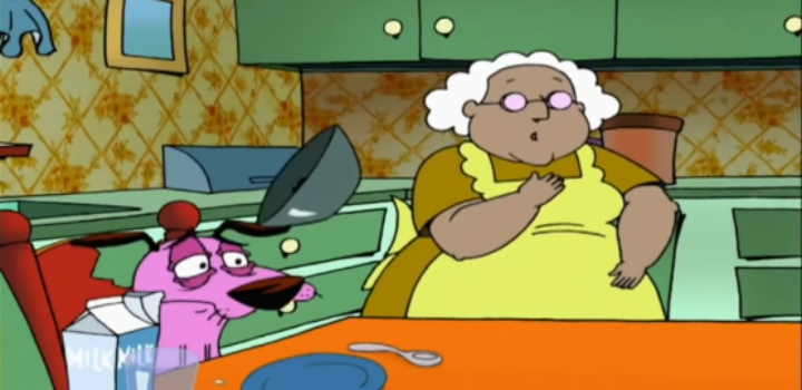 커리지와 뮤리엘의 첫만남 에피소드 겁쟁이 강아지 커리지 우울한 기억의 초상 - 2 약간 잔인 | 인스티즈