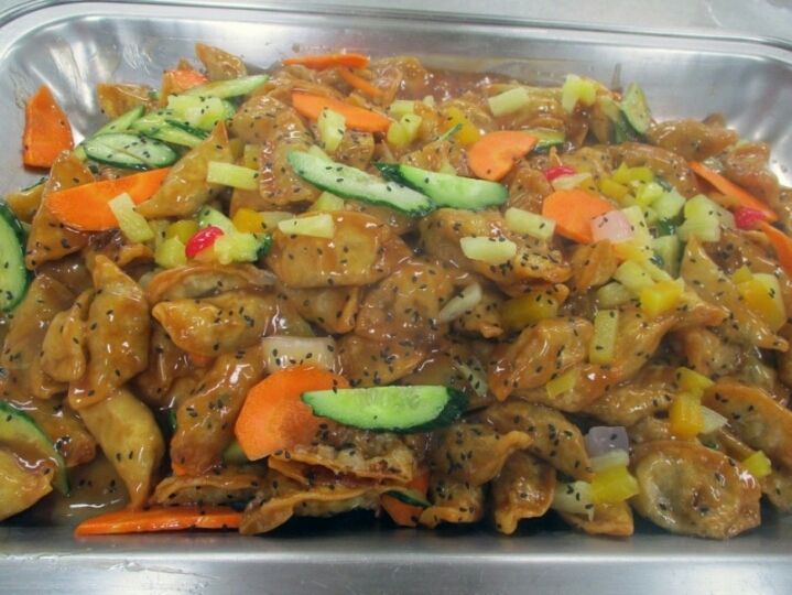 단체급식 비빔만두 만두탕수 jpg. - 악플달면 쩌리쩌려버려 - ＊여성시대＊ 차분한 20대들의 알흠다운 공간 단체급식 비빔만두 만두탕수 jpg.