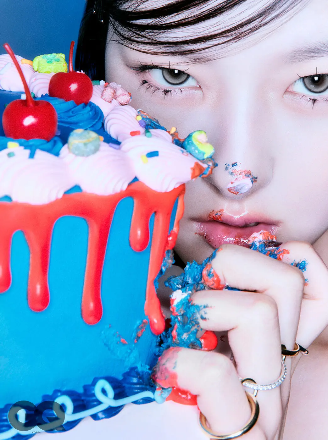 키스오브라이프 하늘 GQ KOREA 첫 개인 화보 | 인스티즈