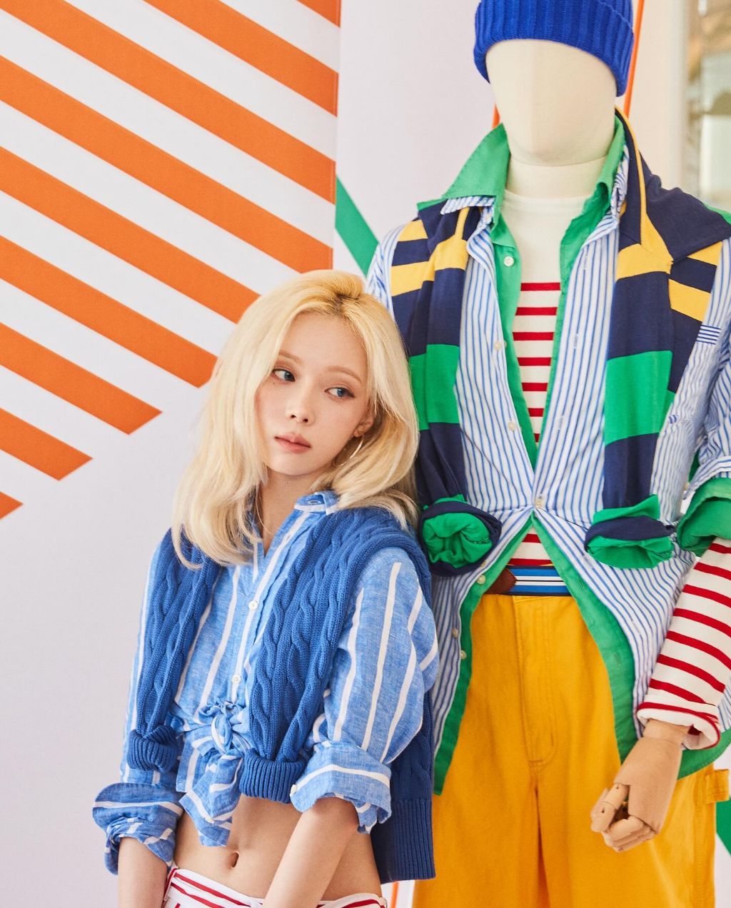 에스파 윈터 인스타그램 업데이트 🩵 폴로 랄프로렌 | 인스티즈