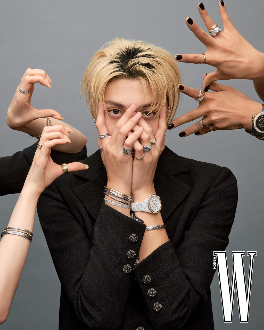 올데이 프로젝트 샤넬 파인주얼리 더블유 코리아 화보 | 인스티즈