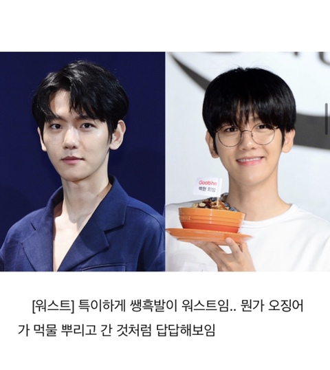 엑소 백현 퍼스널 컬러 분석 | 인스티즈