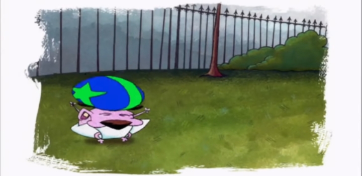 커리지와 뮤리엘의 첫만남 에피소드 겁쟁이 강아지 커리지 우울한 기억의 초상 - 1 약간 잔인 | 인스티즈