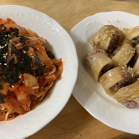 5분컷 묵은지말이 | 인스티즈