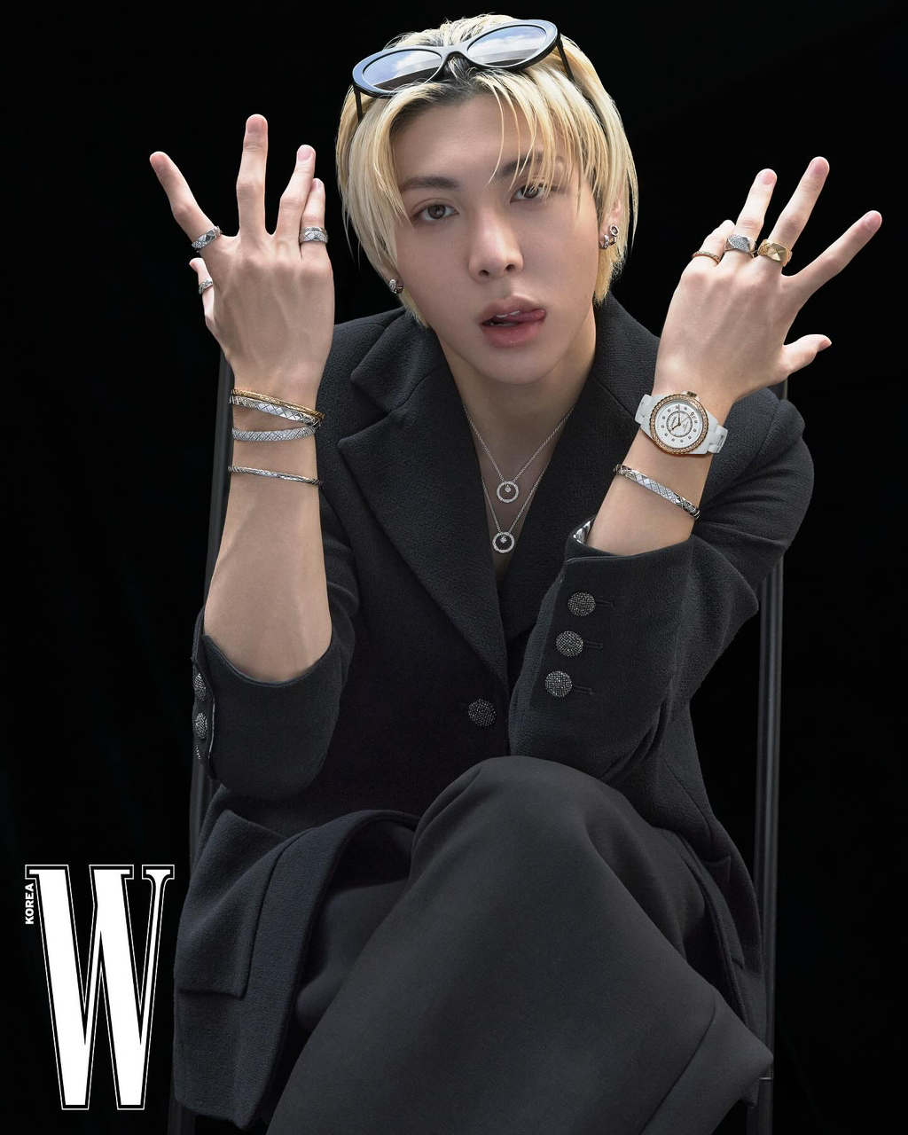 올데이 프로젝트 샤넬 파인주얼리 더블유 코리아 화보 | 인스티즈