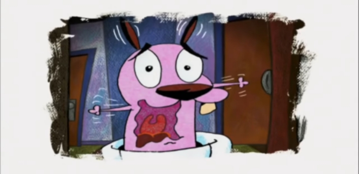 커리지와 뮤리엘의 첫만남 에피소드 겁쟁이 강아지 커리지 우울한 기억의 초상 - 2 약간 잔인 | 인스티즈