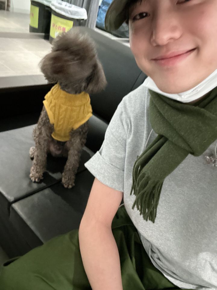 보는 사람도 행복해지는 강승윤 강아지 토르의 변화.jpg | 인스티즈