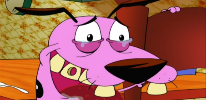 커리지와 뮤리엘의 첫만남 에피소드 겁쟁이 강아지 커리지 우울한 기억의 초상 - 1 약간 잔인 | 인스티즈