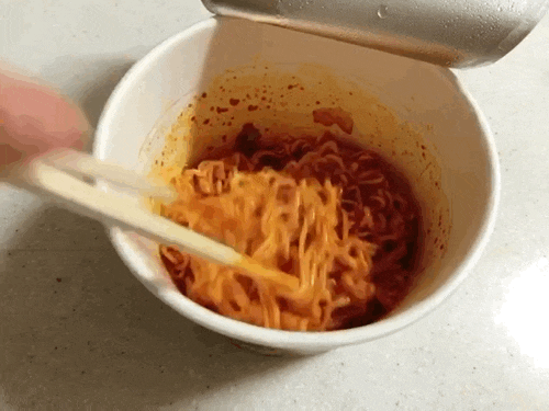 컵라면 움짤 gif | 인스티즈